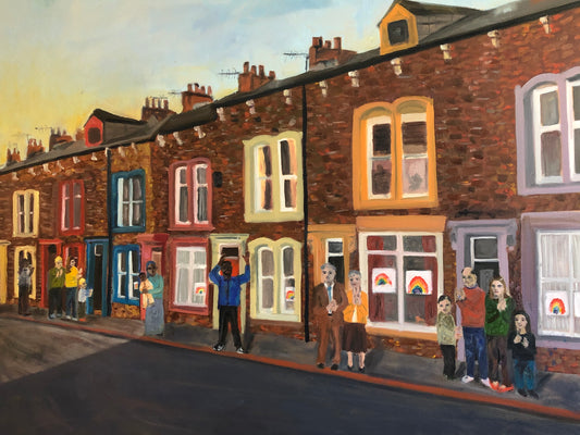 Thursday 8pm - SOLD - Acquired by the Manchester Art Gallery