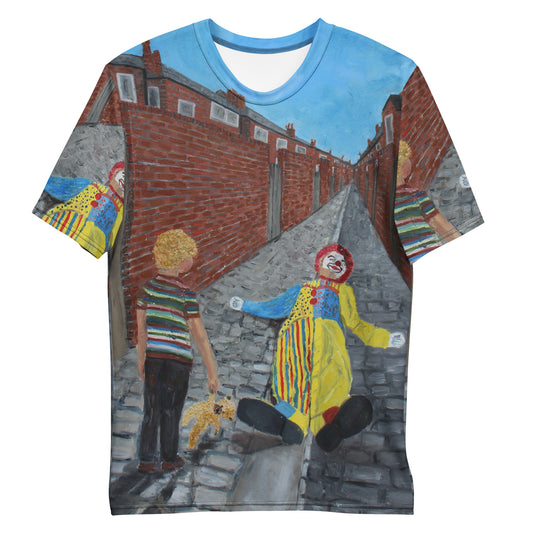 There's a Clown in the Entry - unisex t-shirt