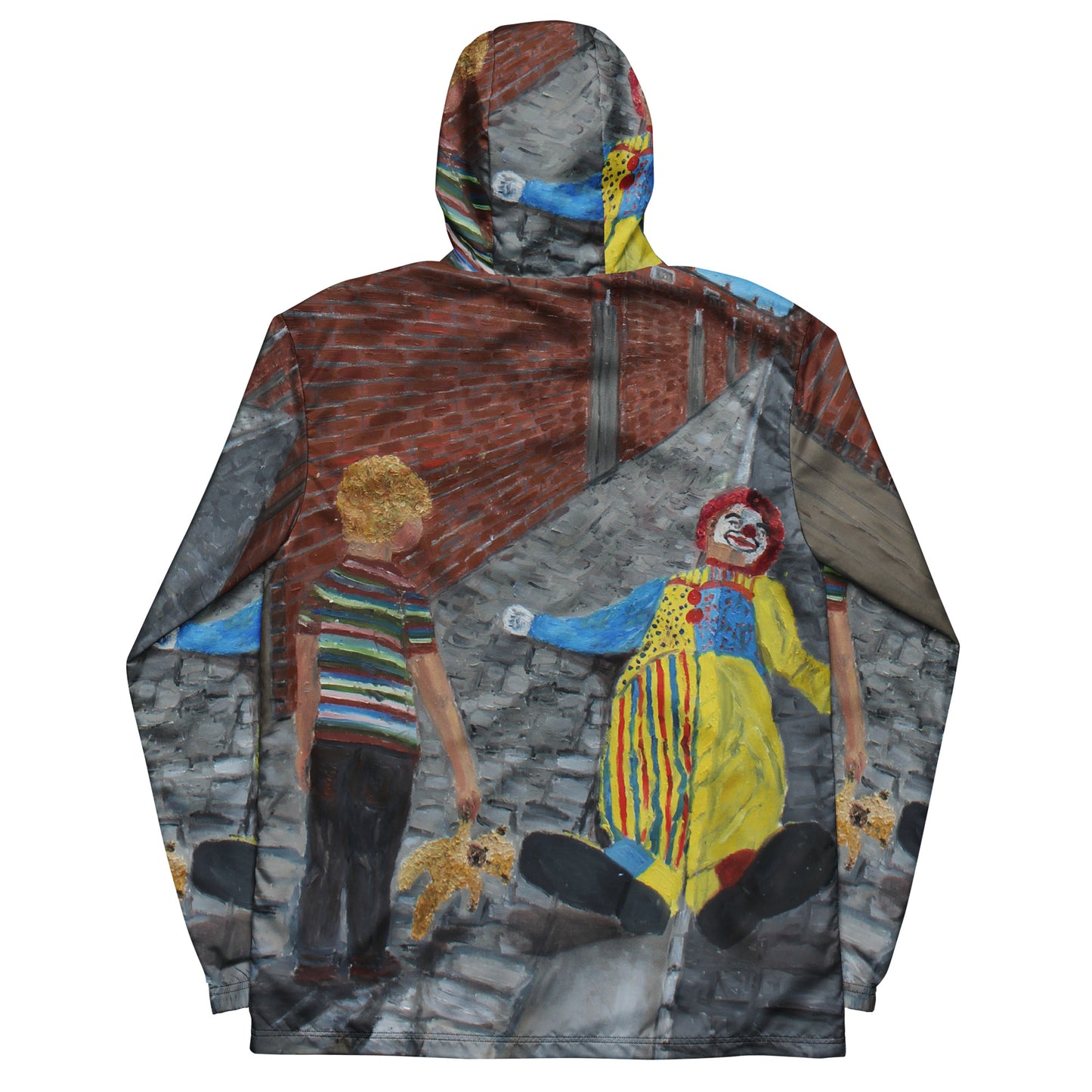 There's a Clown in the Entry - unisex windbreaker