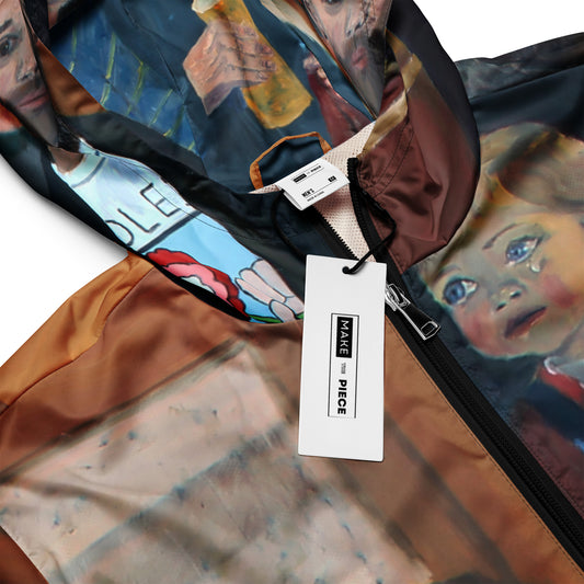 Man up - unisex windbreaker