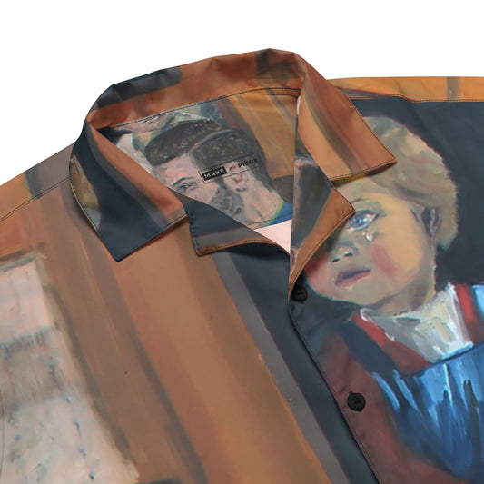 Man Up - Unisex button shirt