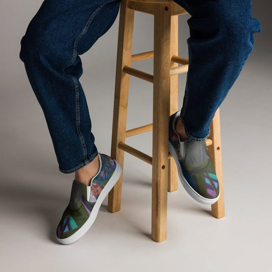New Year - Men’s slip-on canvas shoes