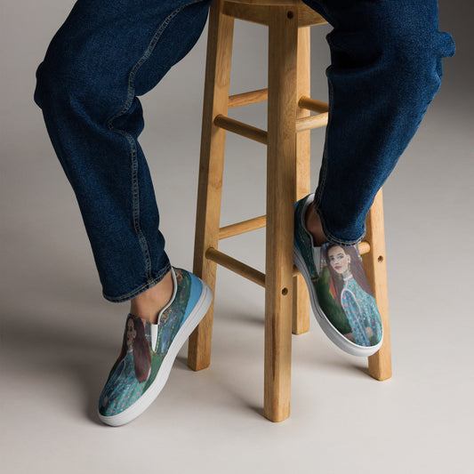 Sunset Hill - Men’s slip-on canvas shoes