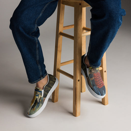 In the City - Men’s slip-on canvas shoes