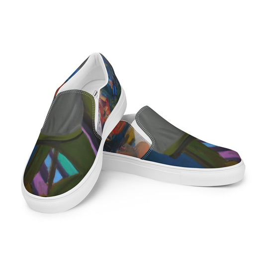 New Year - Men’s slip-on canvas shoes