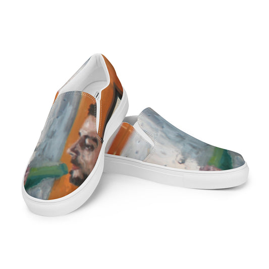 The Couple - Men’s slip-on canvas shoes