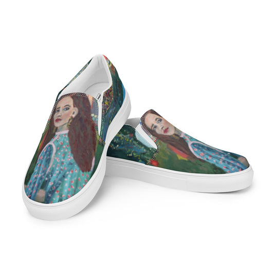 Sunset Hill - Women’s slip-on canvas shoes