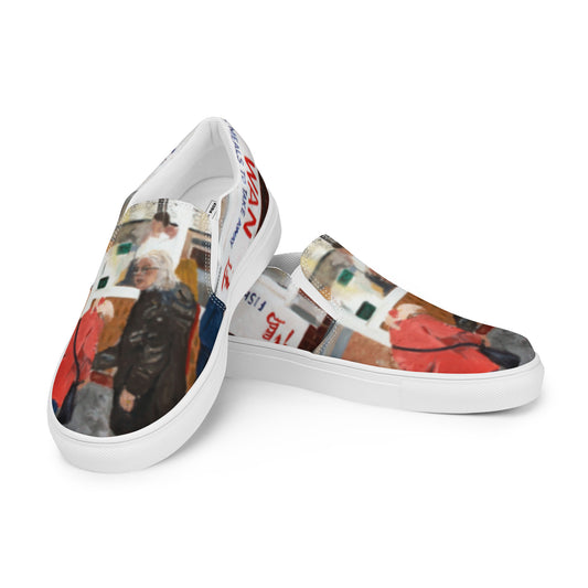 Chippy Tea - Women’s slip-on canvas shoes