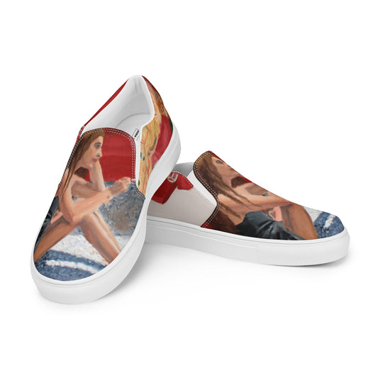 Women’s slip-on canvas shoes