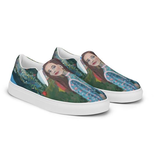 Sunset Hill - Women’s slip-on canvas shoes