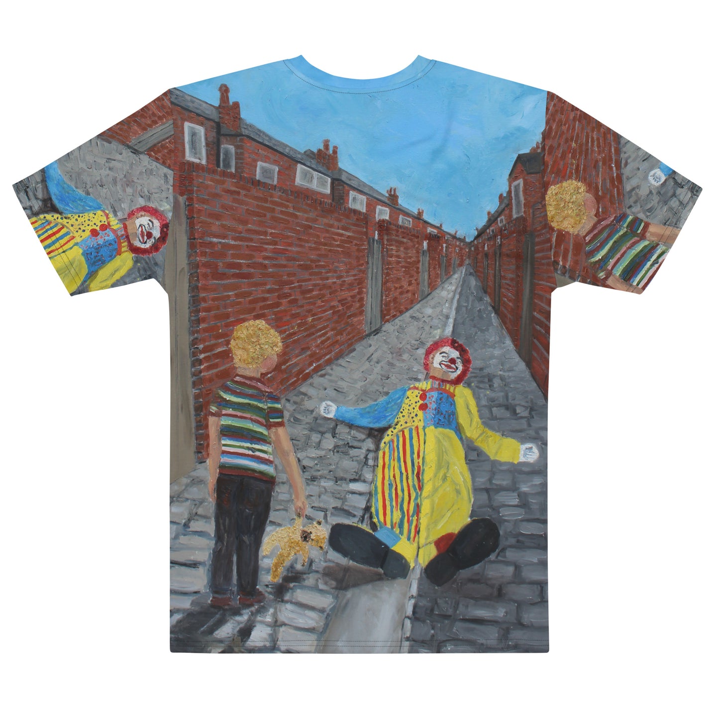 There's a Clown in the Entry - unisex t-shirt