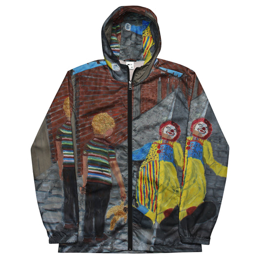 There's a Clown in the Entry - unisex windbreaker