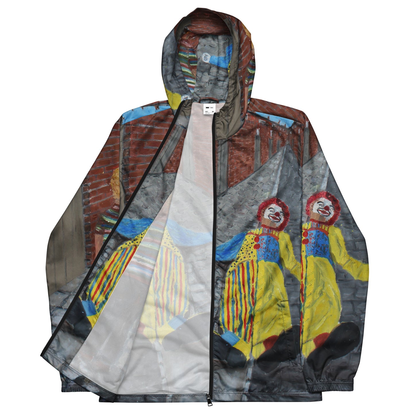 There's a Clown in the Entry - unisex windbreaker