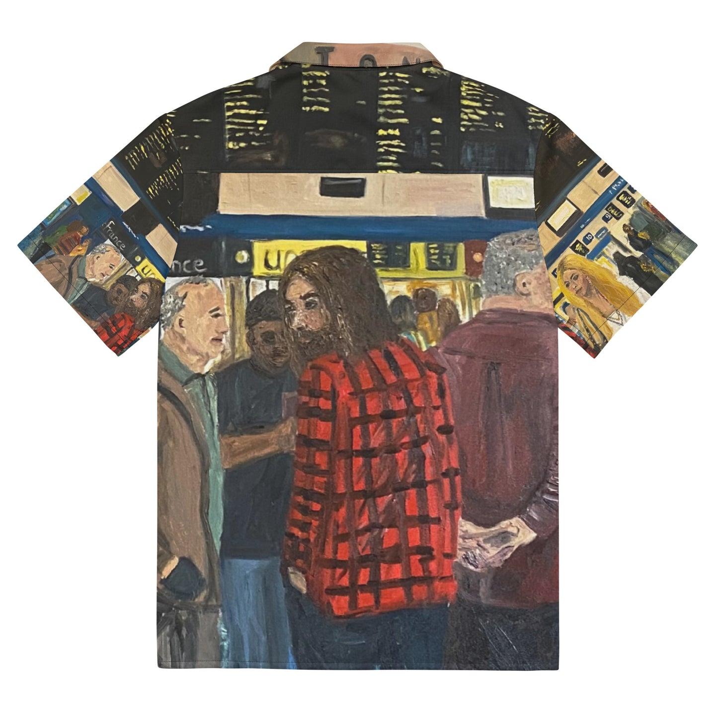 In the City - Unisex button shirt