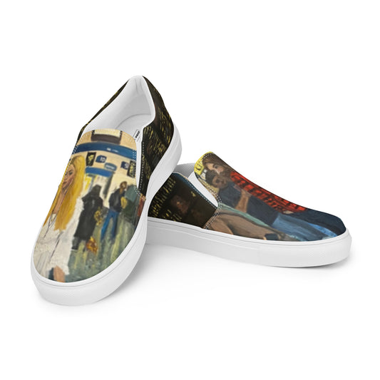 In the City - Men’s slip-on canvas shoes
