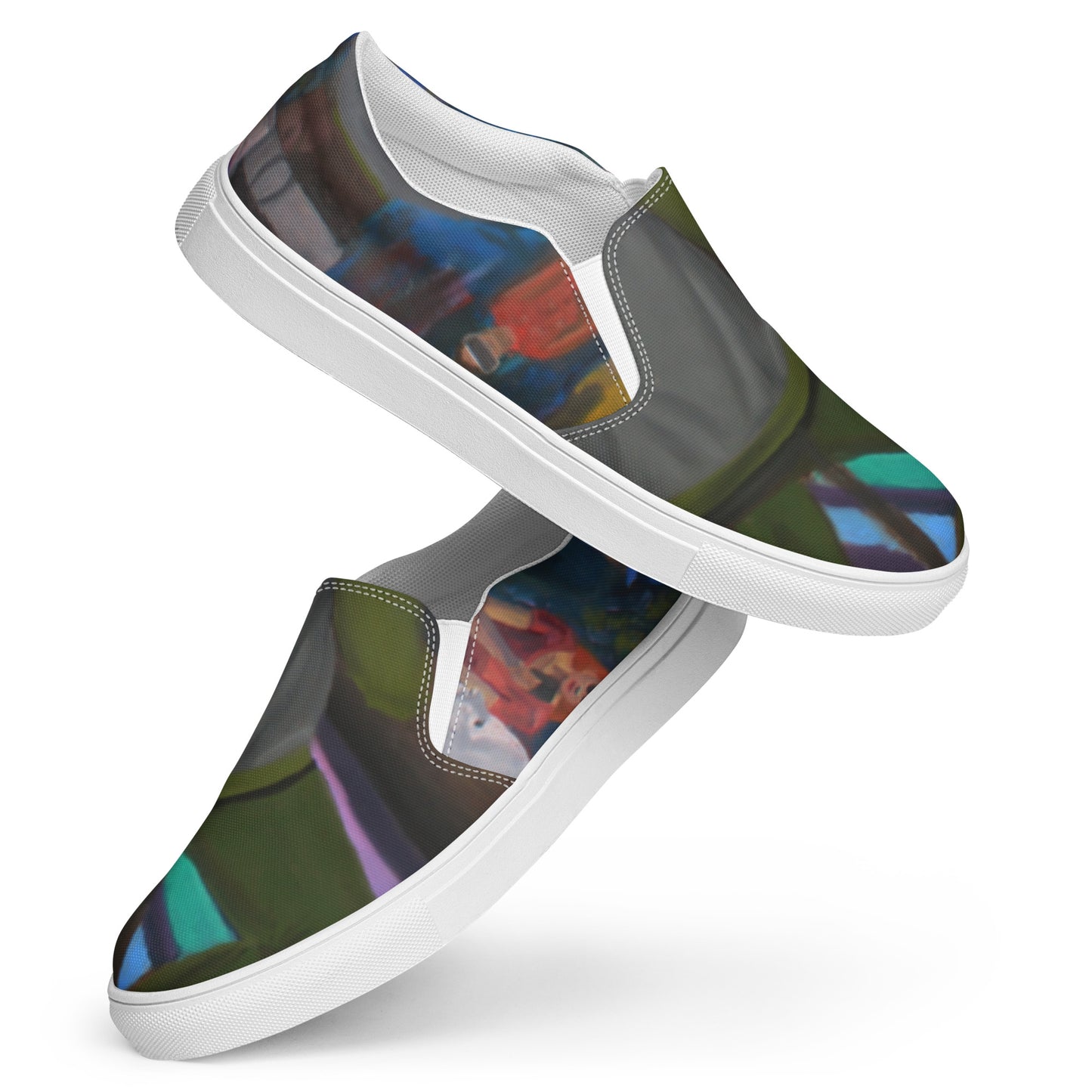 Year Year 2030 - Women’s slip-on canvas shoes